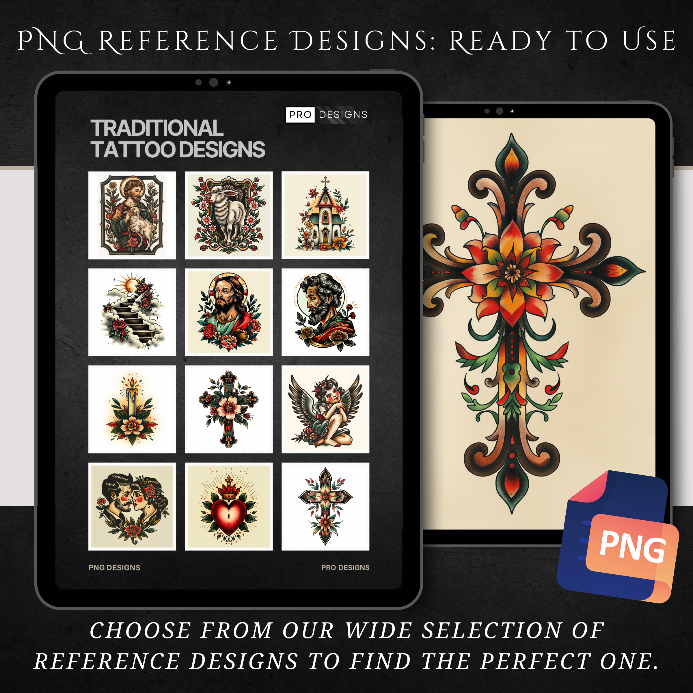 "Traditional Christianity" – Bold & Timeless Tattoo Designs Inspired by Christian Faith