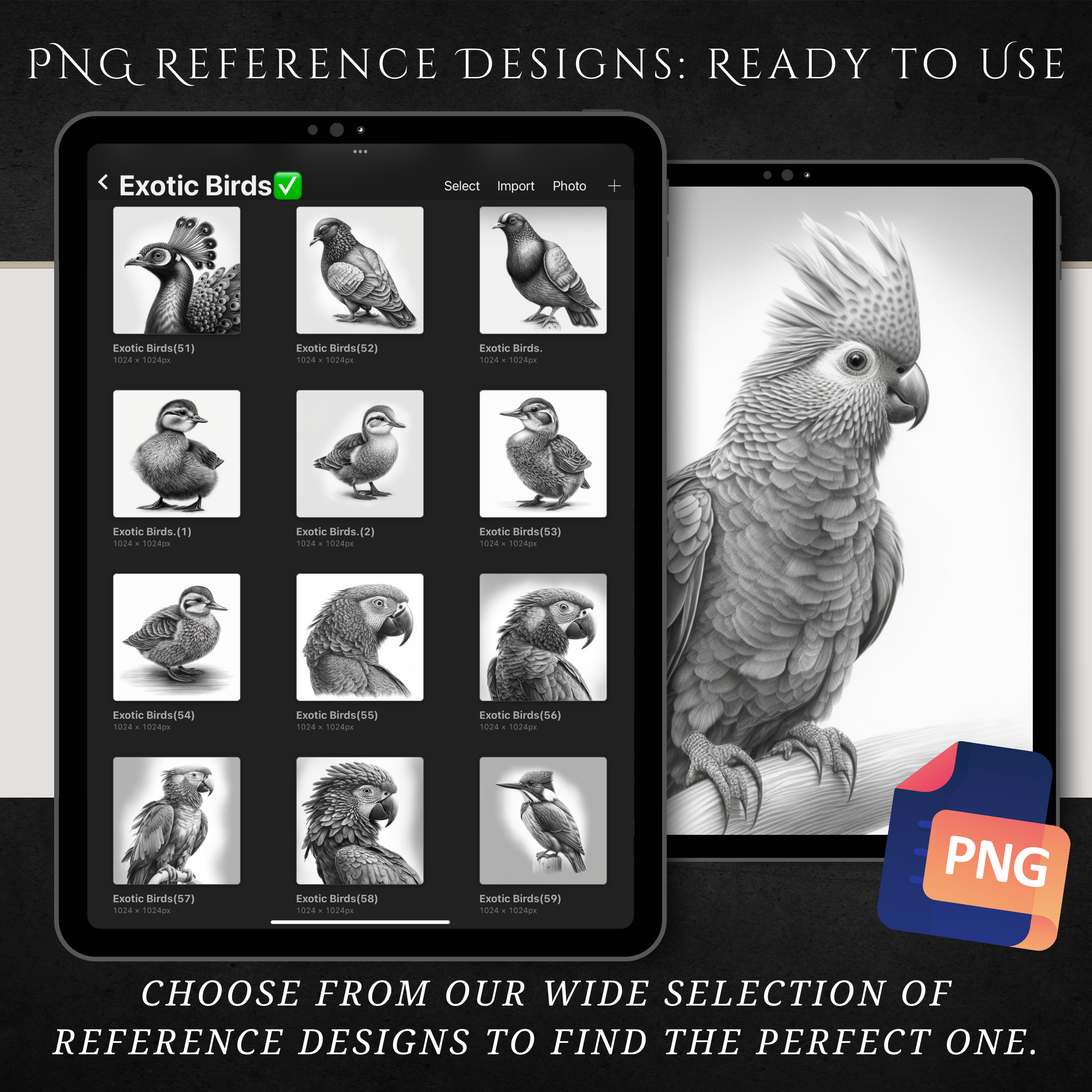 "Wings of Wonder" - The Exotic Birds Collection
