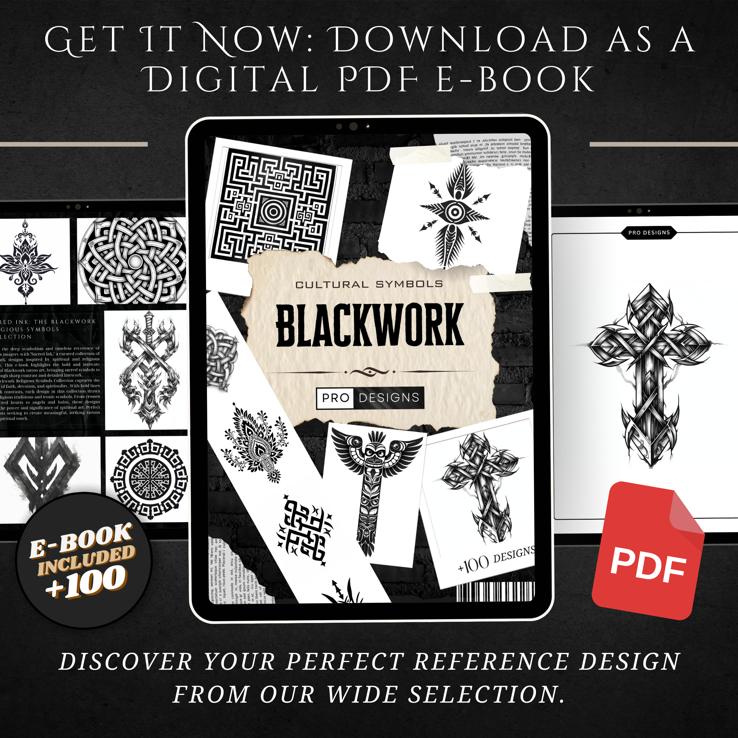 Blackwork Cultural Symbols" – A Bold Journey Through Cultural Heritage