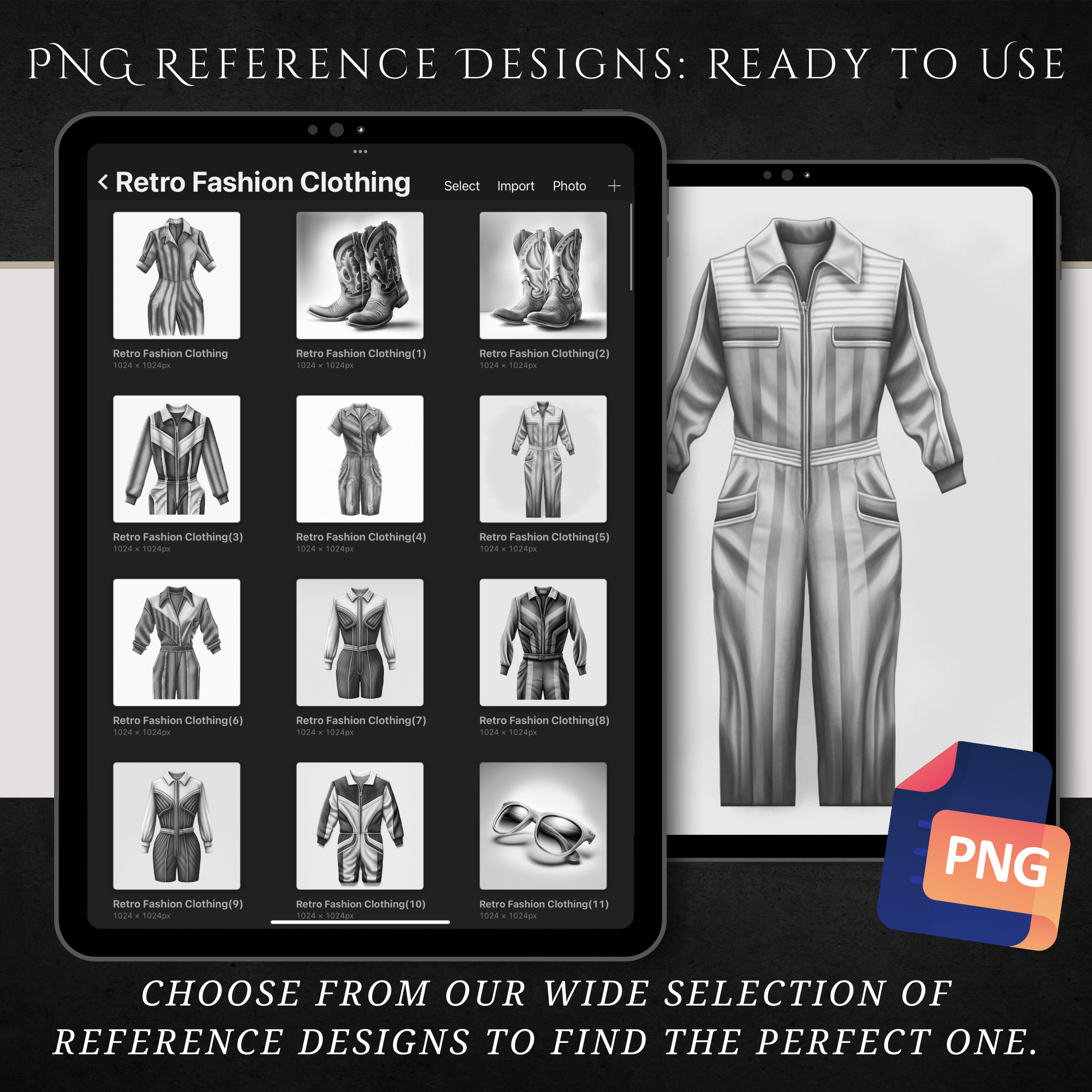 "Vintage Vogue" - The Retro Fashion Clothing Collection