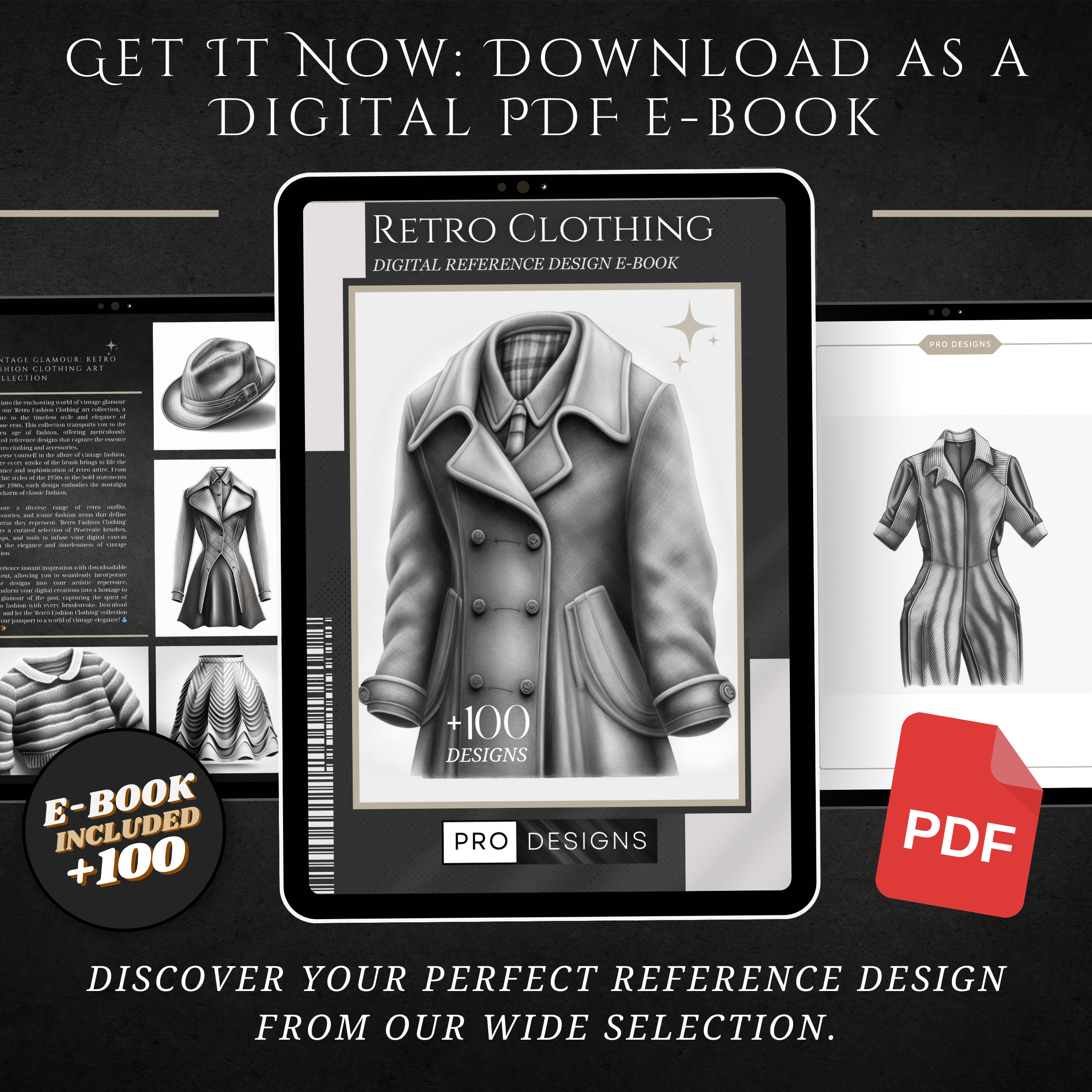 "Vintage Vogue" - The Retro Fashion Clothing Collection