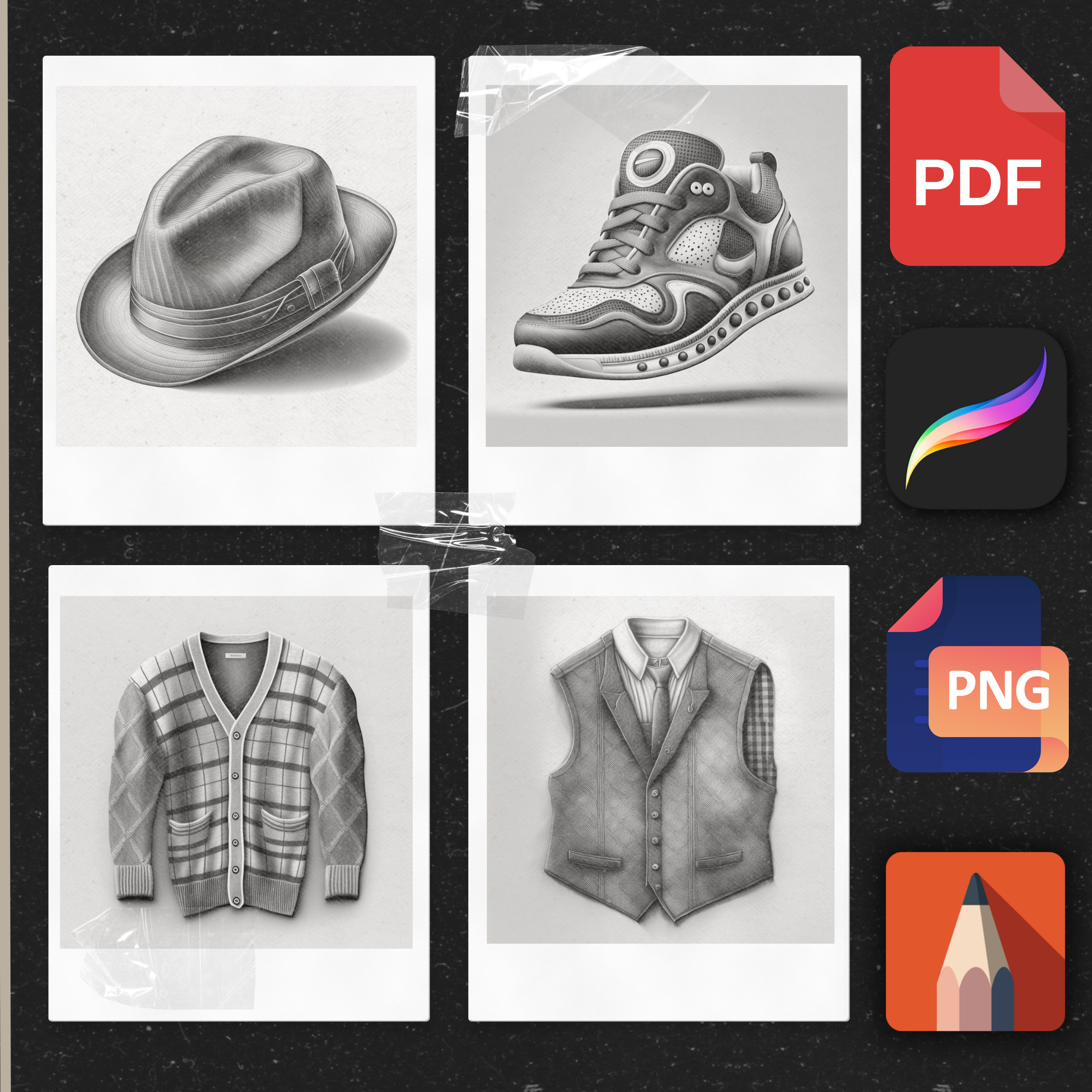 "Vintage Vogue" - The Retro Fashion Clothing Collection