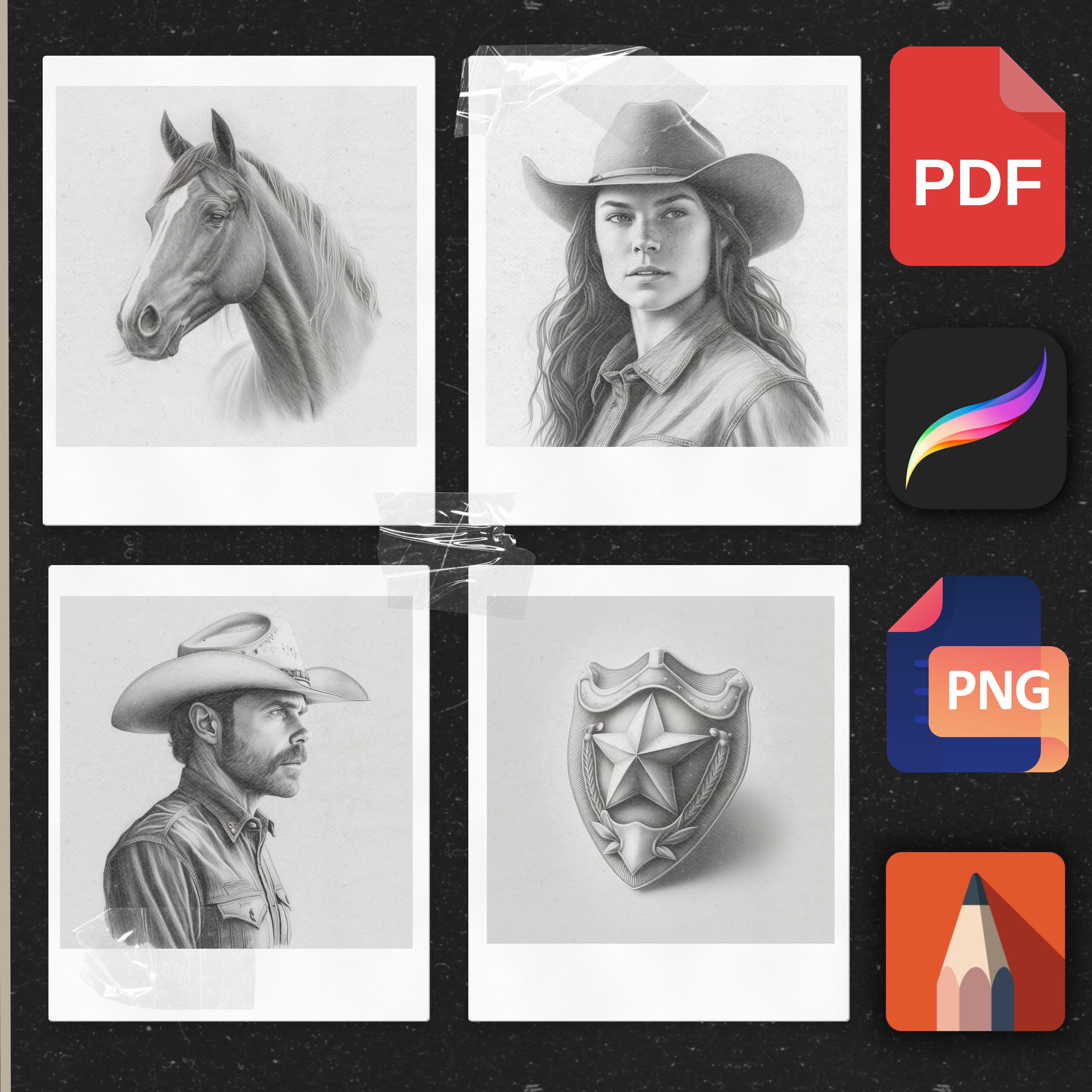 "Frontier Legends" - The Wild West Collection