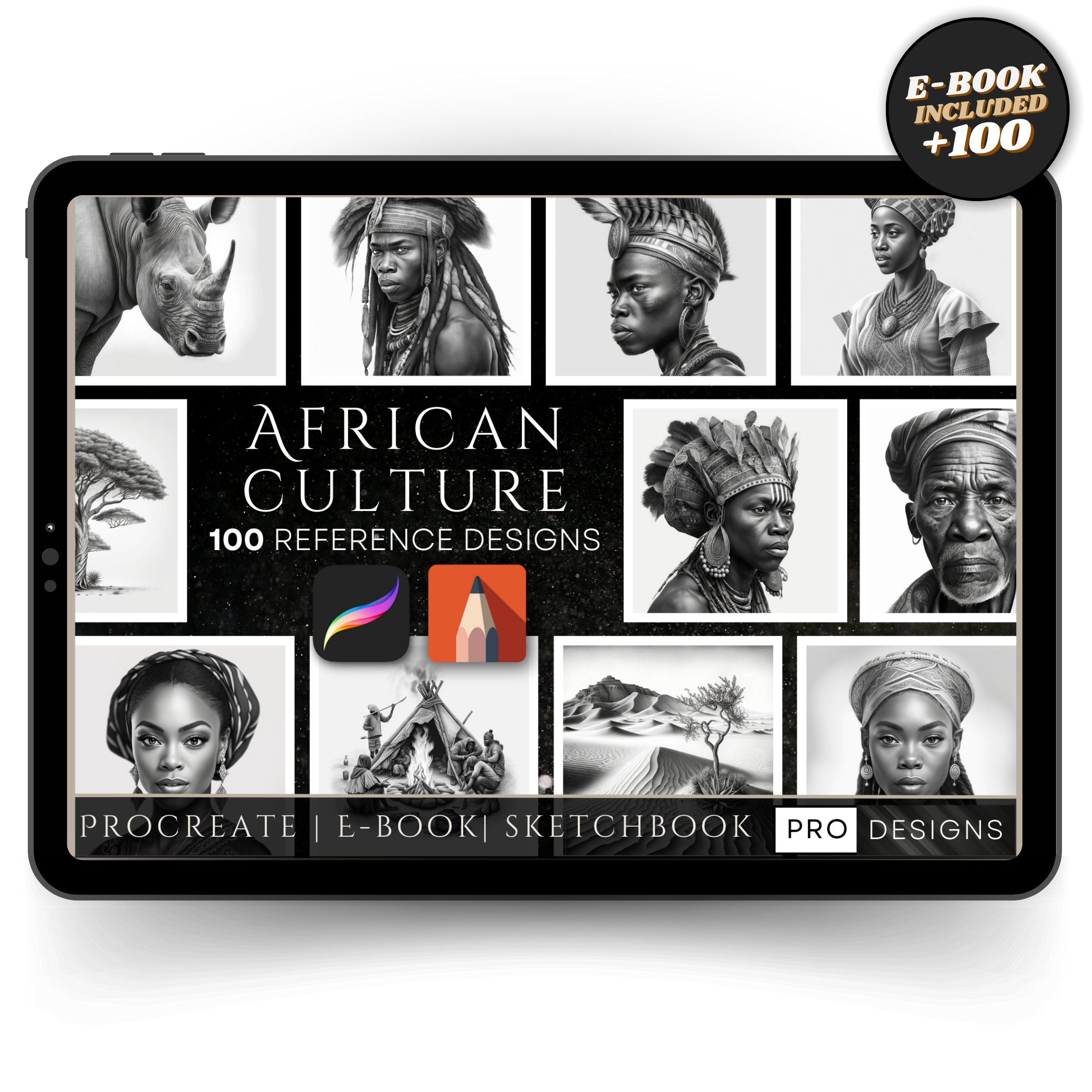 "African Culture" - A Digital Odyssey of Artistic Heritage