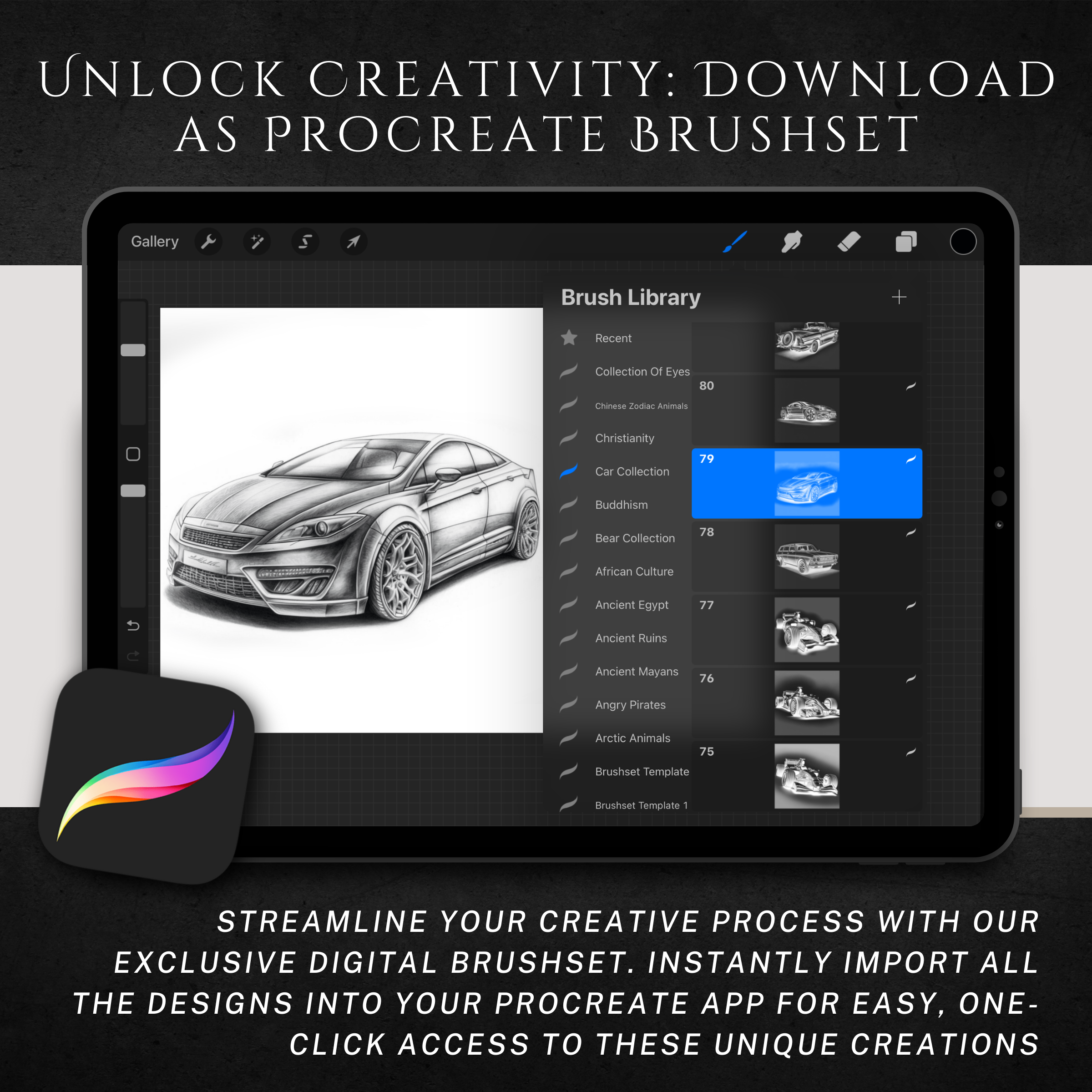 "Car Collection" - Rev Up Your Creativity with High-Octane Designs