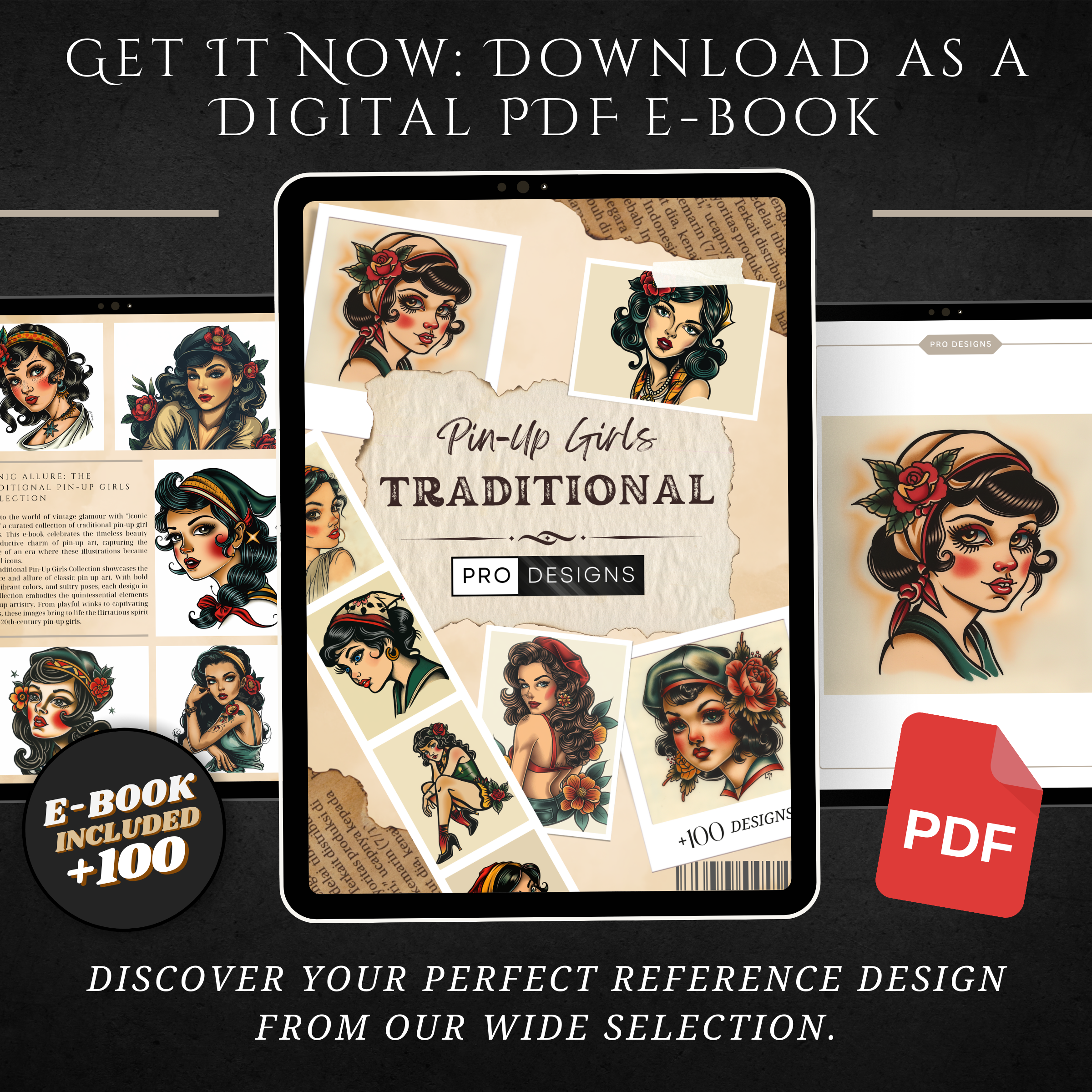 "Traditional Pin-Up Girls" – Bold & Timeless Tattoo Designs Celebrating Classic Pin-Up Art