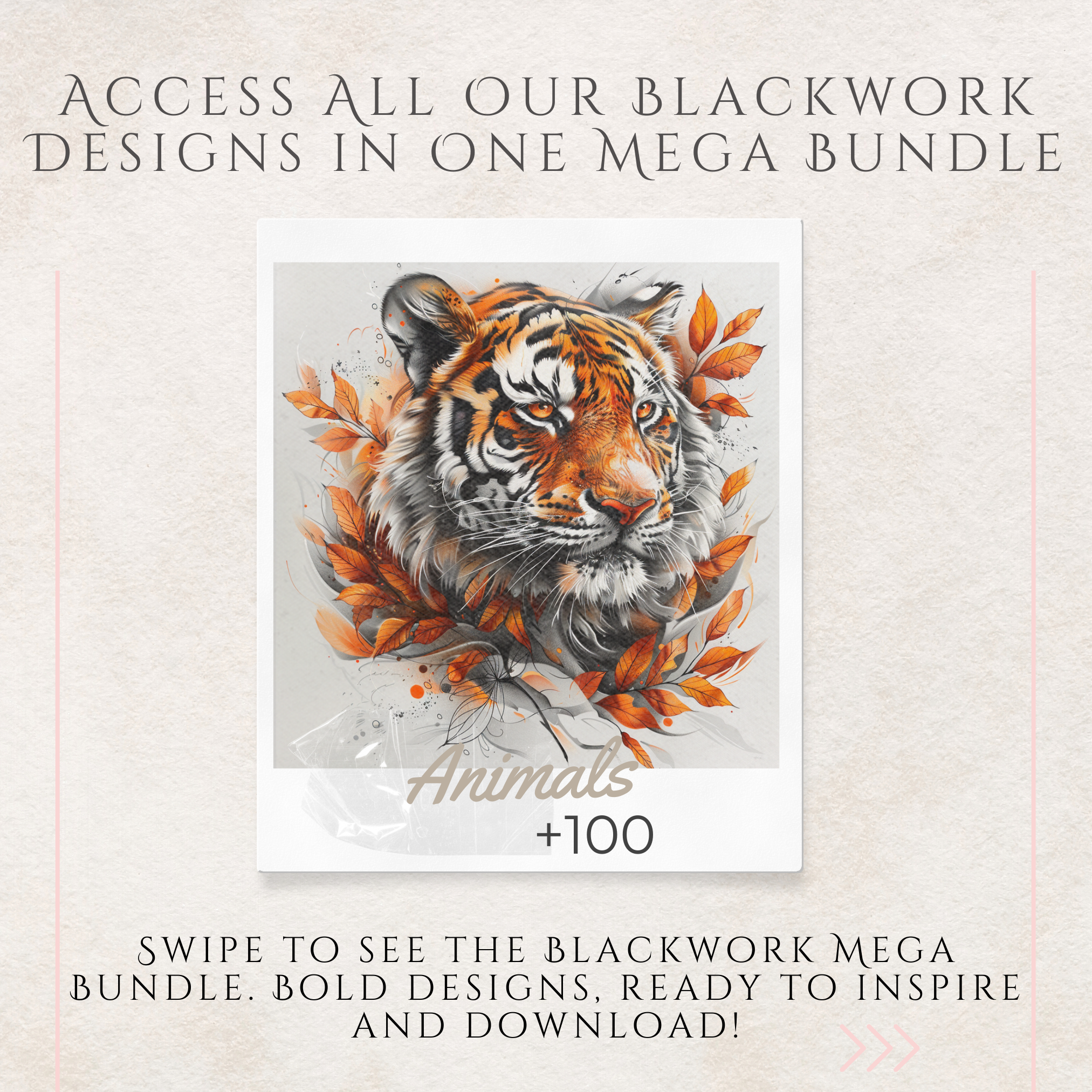 Neo-Traditional Tattoo Mega Bundle – 1,000 Bold Neo-Traditional Designs for Procreate & Sketchbook (Includes 10 Packs, PDF & PNG)