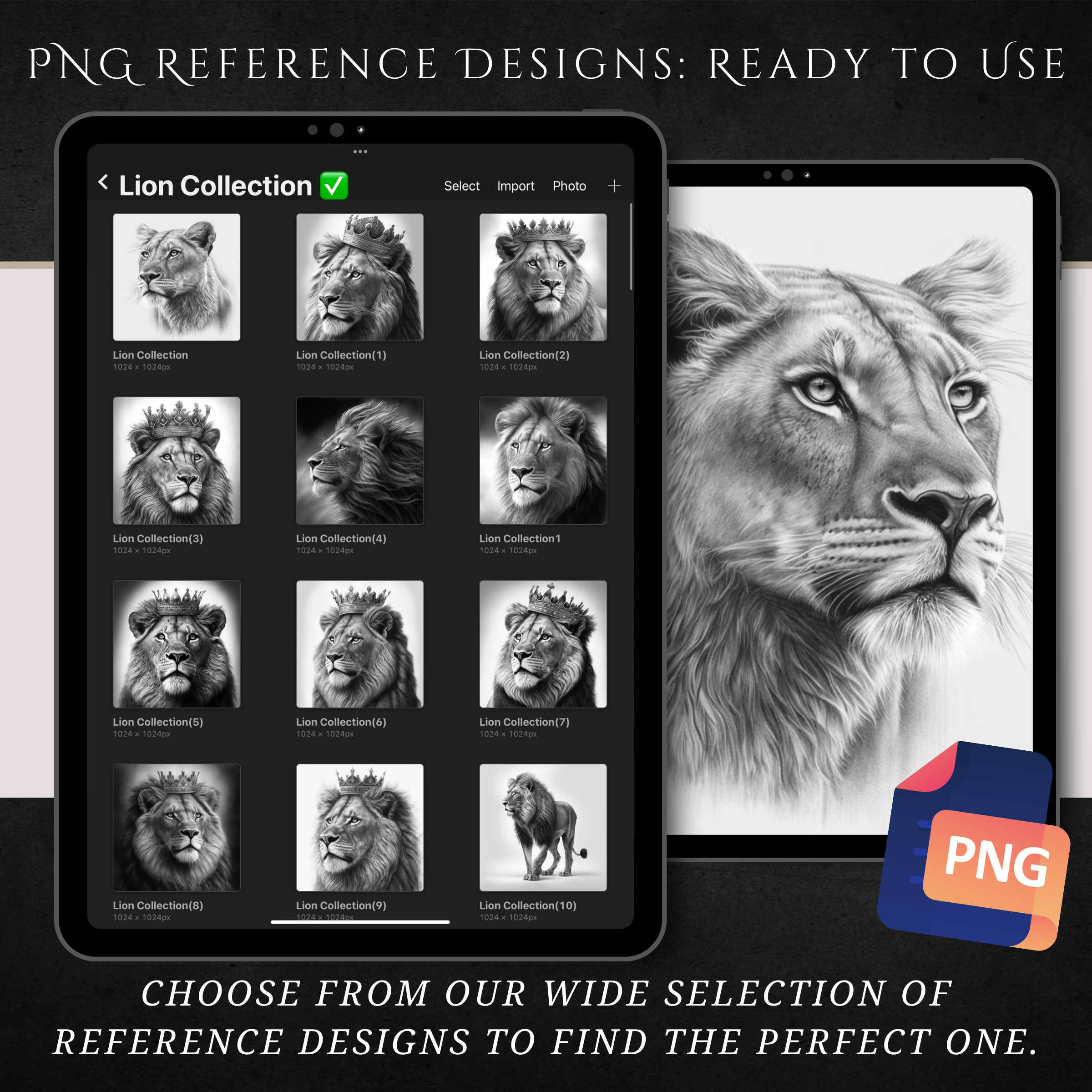 "Regal Roar" - The Majestic Lion Collection