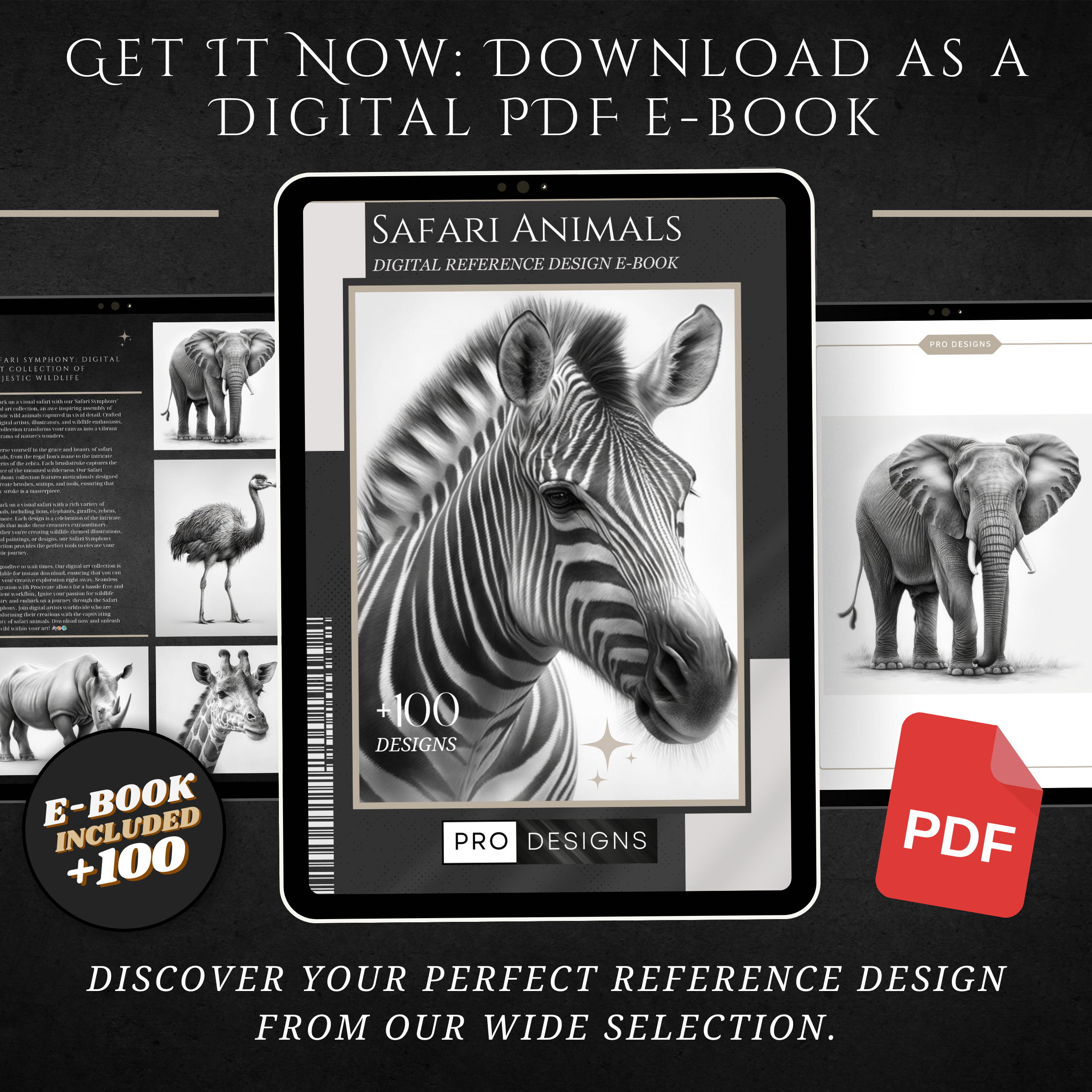 "Savanna Sojourn" - The Safari Animals Collection