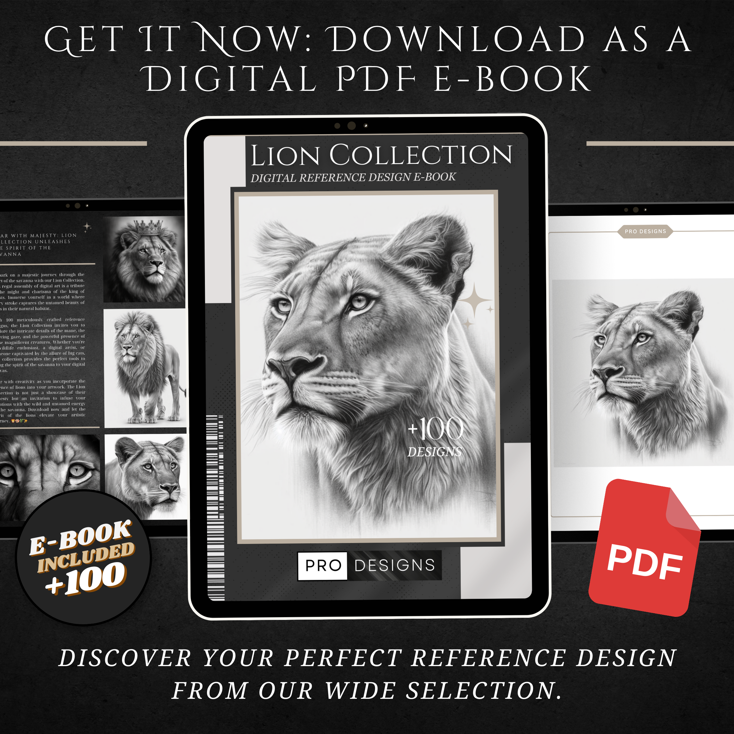 "Regal Roar" - The Majestic Lion Collection