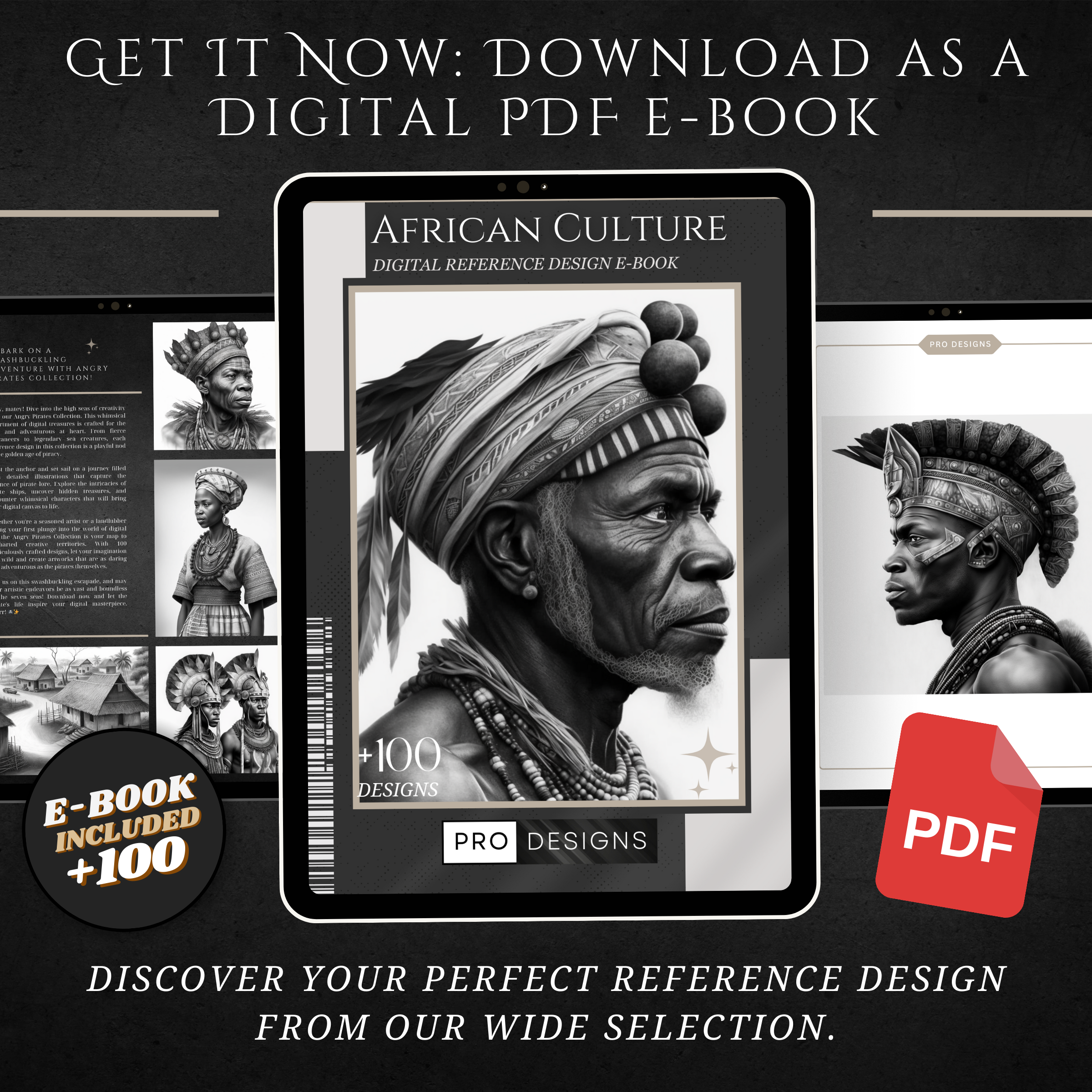 "African Culture" - A Digital Odyssey of Artistic Heritage