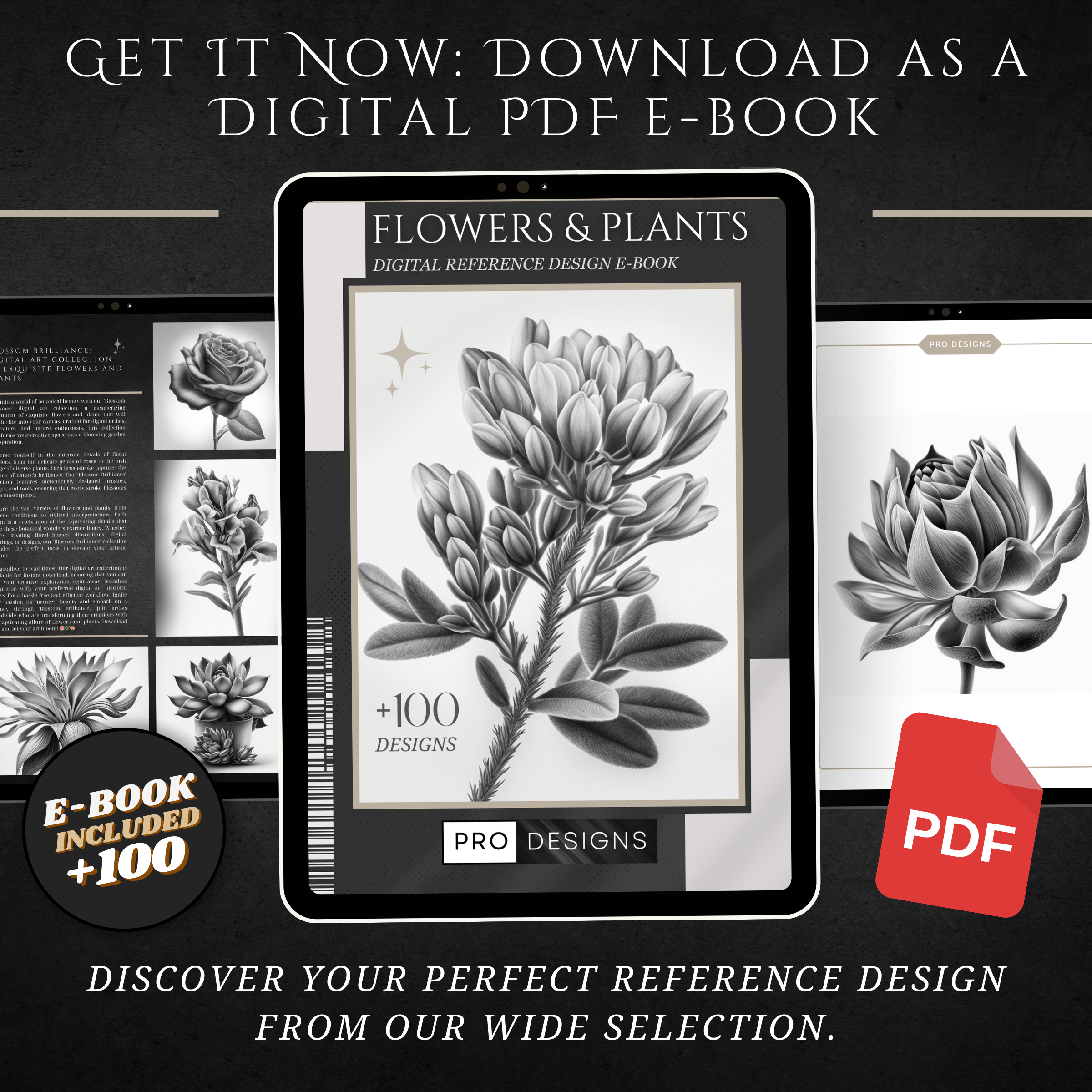 "Blossoming Artistry" - The Flowers and Plants Collection